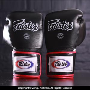 Fairtex BGV1 Muay Thai Gloves - Black/White/Red